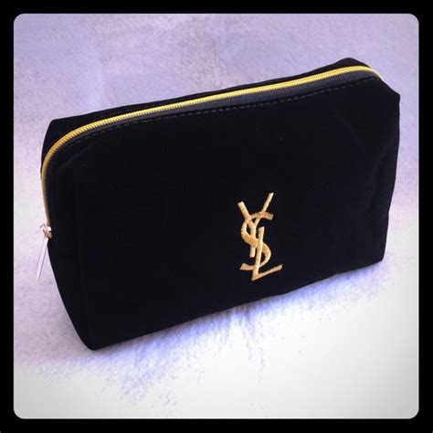 ysl black makeup pouch|ysl pouch clutch.